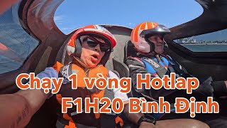 Chạy thử 1 vòng hotlap tại giải đua thuyền máy thế giới F1H20 Bình Định 2024