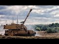 U.S. Army Field Artillery M109A7 Paladins In Poland (2022)