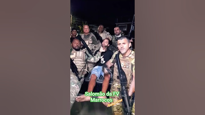 Prendemos o Salomão da Favela do Marrocos RJ