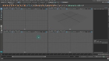 02. Opening Autodesk Maya for the First Time - Interface