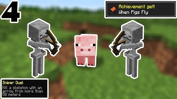 SS | Minecraft 1.0 I Got Almost Every Achievement (#4)