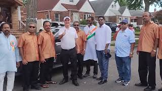 George Grasso at The #indian #india independence day parade in Floral Park New York 8/13/23