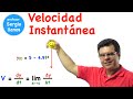 Velocidad instantánea. Curso de Física - Clase 4