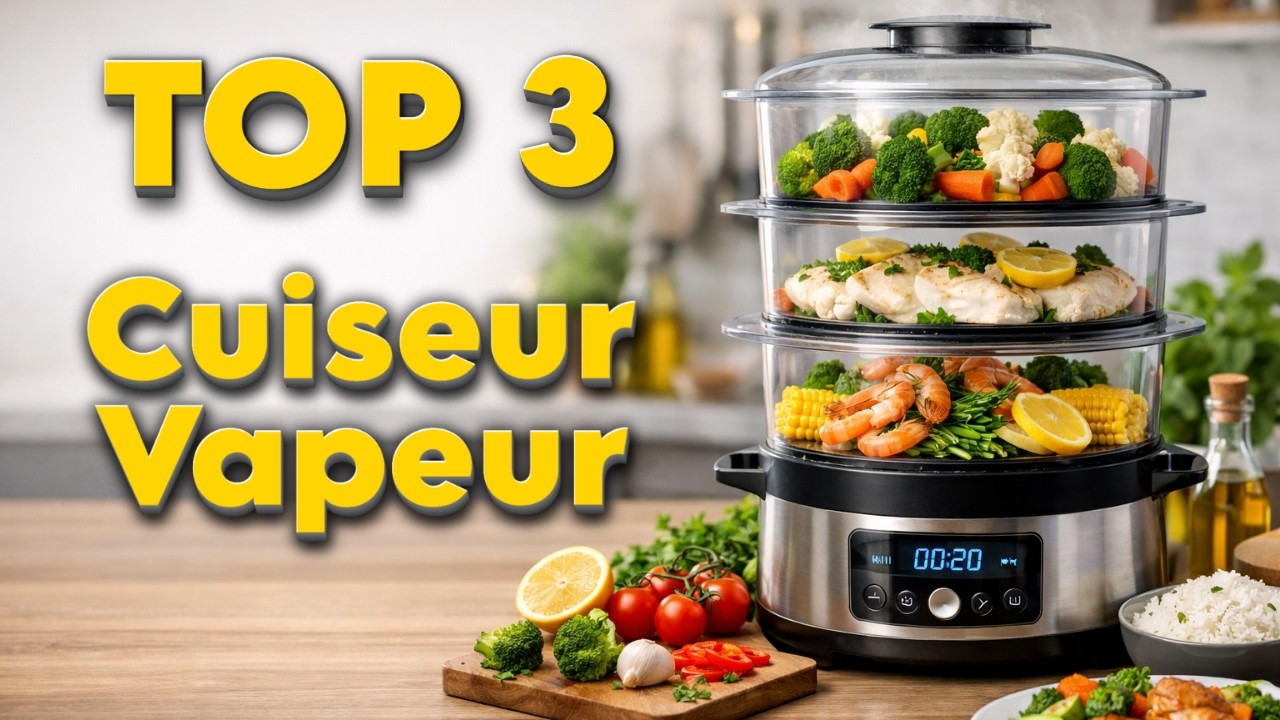 TOP 3 : Meilleur Cuiseur Vapeur 2026