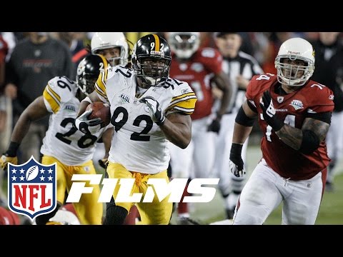 #2 James Harrison's 100-Yard Pick-6 in Super Bowl XLIII | NFL Films | Top 10 Interceptions