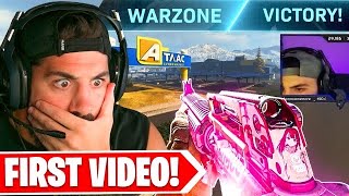 My First Warzone Video Ever... (REACTION)