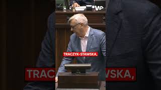 Kamera uchwyciła reakcje Kaczyńskiego na atak Giertycha