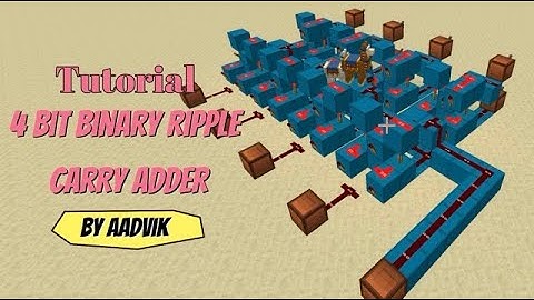 Easy Tutorial for 4 Bit Binary Ripple Carry Adder