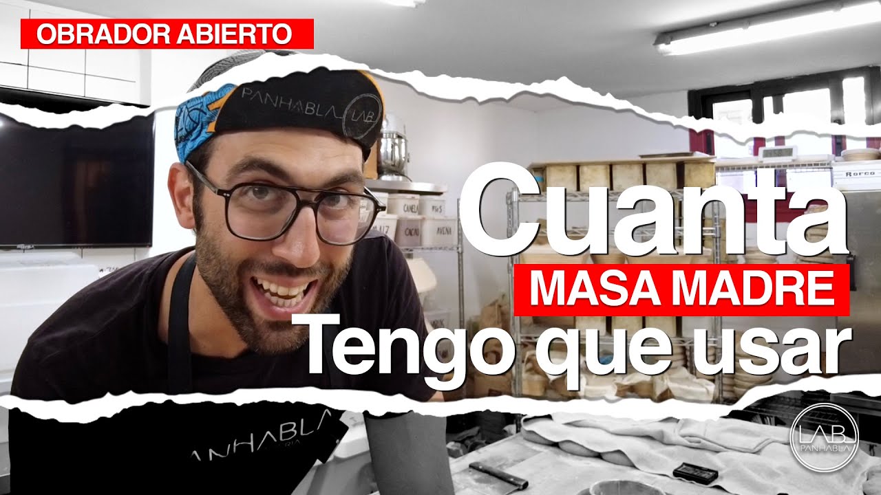 ¿ Cuanta MASA MADRE tengo que USAR en mis masas? | PANHABLA LAB | CAP29