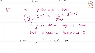 22.2 Basic properties of the derivative
