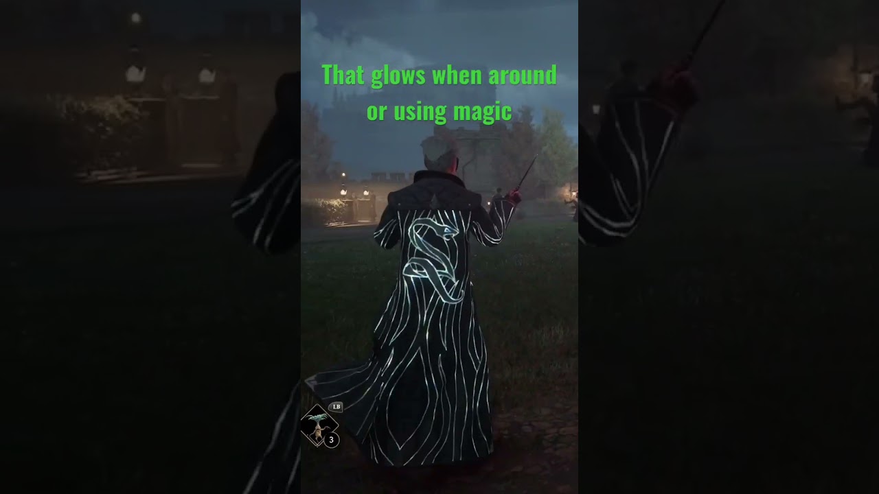 Did you know you can get this cloak from Hogwarts legacy 