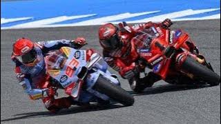 Momen Heroik Marc Marquez Salip Sembilan Pembalap Bermodal Motor Desmosedici Bekas #motogp #fyp