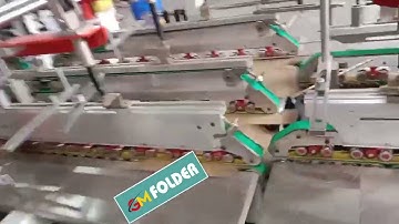 Automatic straight line 3ply Corrugated Box Pasting Machine 