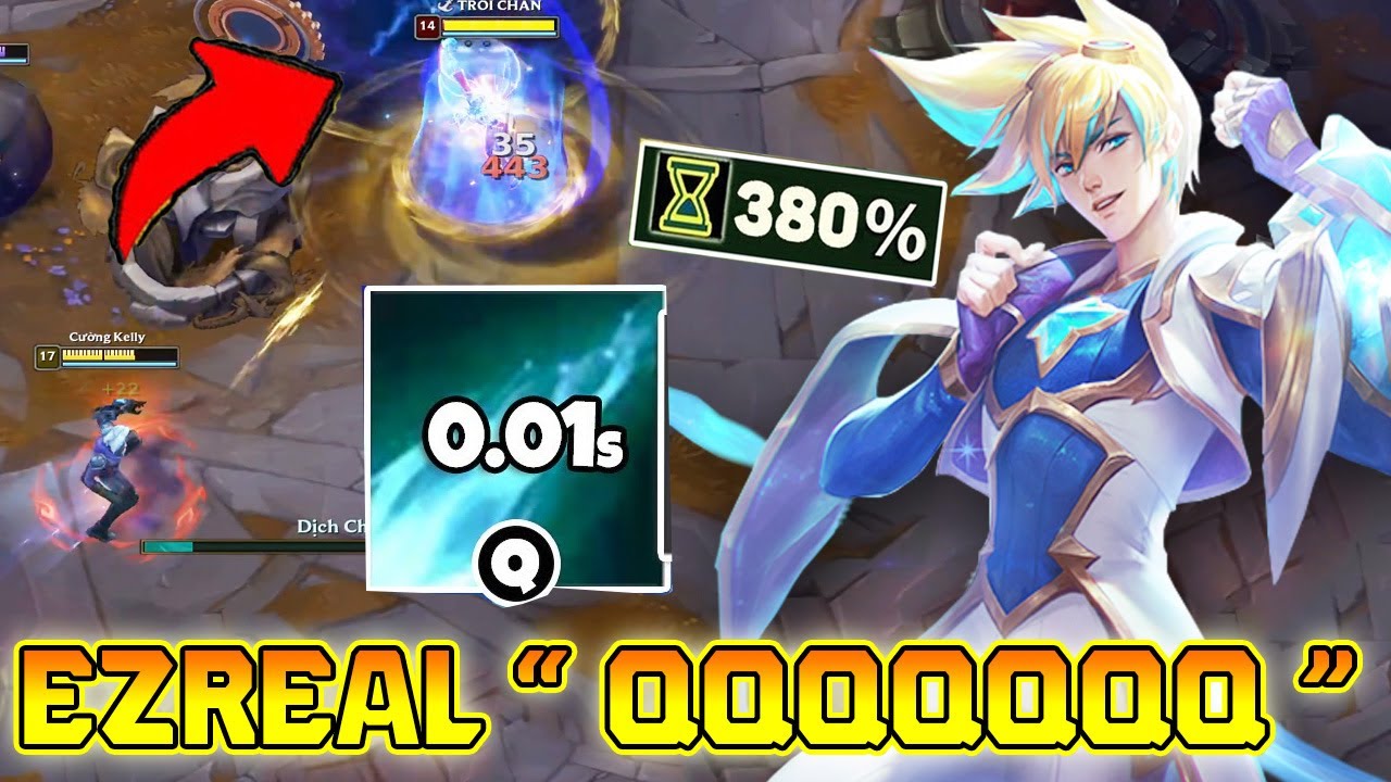 URF 2025: EZREAL MAX HỒI CHIÊU – Q KHÔNG NGỪNG NGHỈ, TEAM ĐỊCH CỰC KỲ ỨC CHẾ!