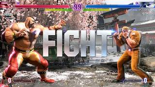 Street Fighter 6 🔥 CABA (Guile) Vs MENARD (Zangief) 🔥 SF6 High Level Matches!