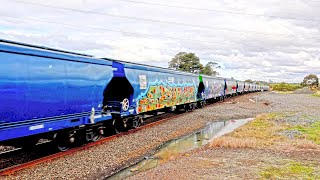 BRAND NEW 3 WEEKS OLD with new grafitti art work - SSR New Grain Wagons