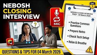 GIC1 Closing Interview Preparation Guide - March 04 2026