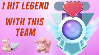 I HIT LEGEND WITH THIS LOVE CUP TEAM | POKEMON GO PVP