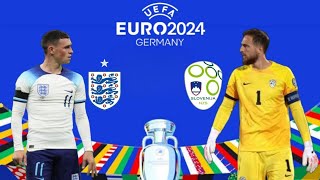 England  vs  Slovenia | UEFA Euro 2024 | Group D | Simulation