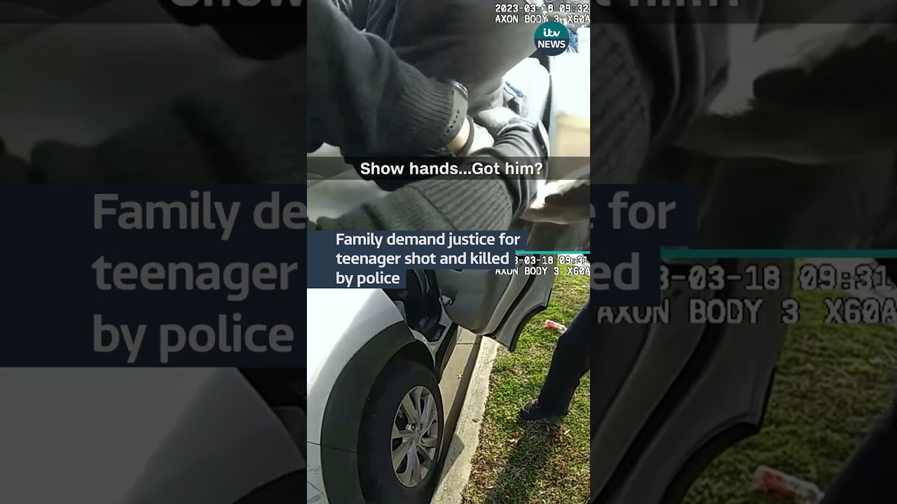 Bodycam Footage Shows The Teen Was Fatally Shot In Back Itvnews News Delaneomartin Usa
