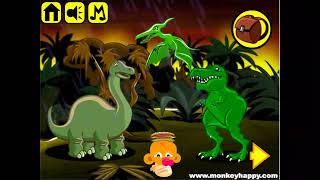 Monkey Go Happy Stage 471 Dinosaurs Pencilkids Game Walkthrough And Gameplay