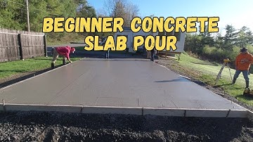 Beginner Concrete Slab Pour - 16