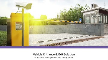 Dahua Technology Training Exit And Entrance Solution