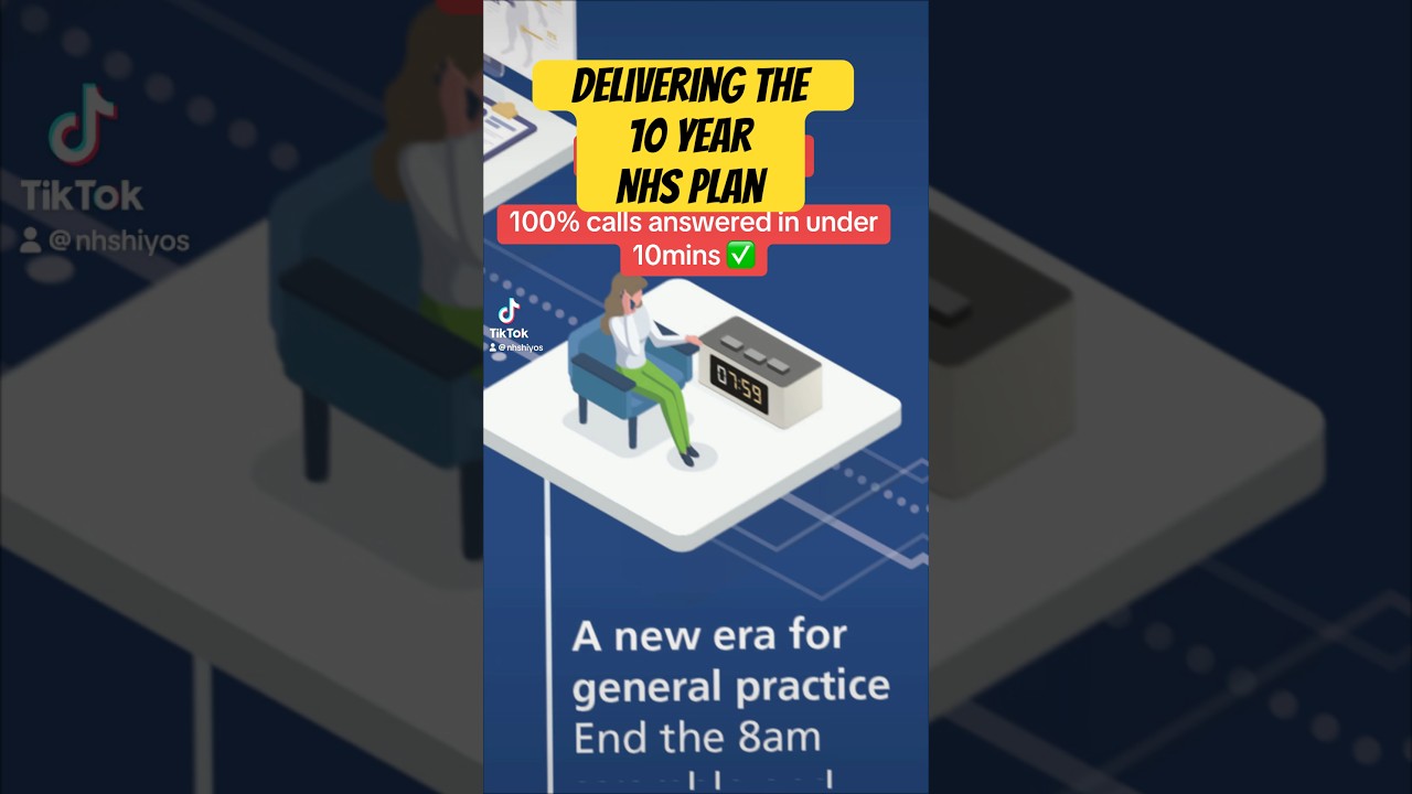 Delivering the NHS 10 Year Plan. Step 1 ending waiting on the phone ☎️ 🥱