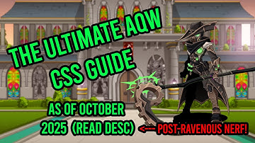 The Ultimate Chrono Shadowslayer/Shadowhunter Guide 2026 (AdventureQuest Worlds)