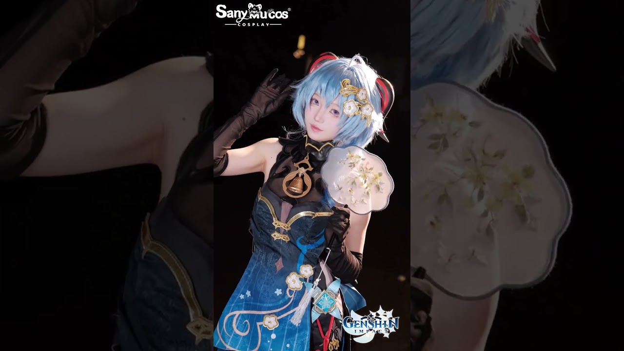 【SanyMuCos】Genshin Impact Ganyu Cosplay Show #ganyu #genshinimpact #cosplay #sanymucos