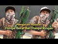 CARA MENGATASI POMPAN AMAT RINGAN DAN POMPA BERAT #sniperngesot