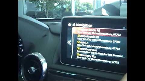 How to set your Navigation on new Mazda