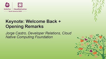 Keynote: Welcome Back + Opening Remarks - Jorge Castro, Developer Relations, CNCF