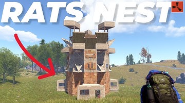 RATS NEST | NEW SOLO Double Bunker Core w/ 3 Skin "Bunkers" | RUST