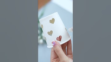 Bí Quyết Tạo Ra Chiếc Đèn DECOR Phòng Độc Đáo #handmadevitxinh #diy #hoahandmade