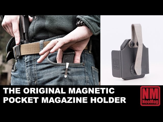 NeoMag: Magnetic Pocket Magazine Holder 