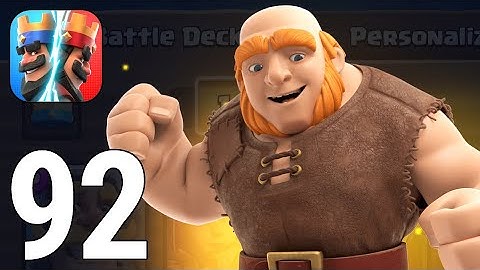 Clash Royale Gameplay Walkthrough Part 92 - Giant Three Musketeers Knight Deck 2020 [iOS/Android]