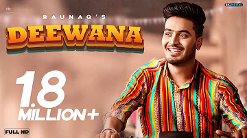 Deewana : Raunaq (Official Video) Rangrez Sidhu | Shubhdeep | Latest Punjabi Songs 2020