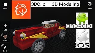 3DC.io 3d Modelling Car Tutorial Android/Ios screenshot 3