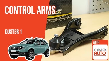 How to replace the control arms Duster mk1 🚗