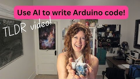 Versión TLDR: ¡usa IA para escribir código Arduino!