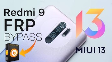 Redmi 9 Frp bypass unlocktool miui 13 || xiaomi Redmi Frp remove