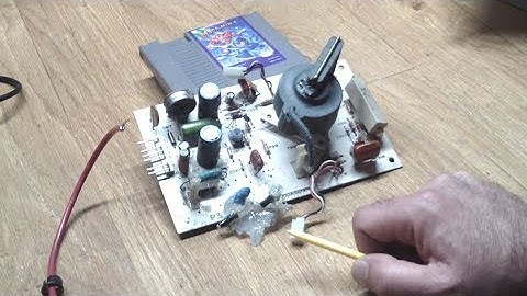 AE#104 Repairing A Wells Gardner 19V2000 XY Monitor With An Interesting Mod
