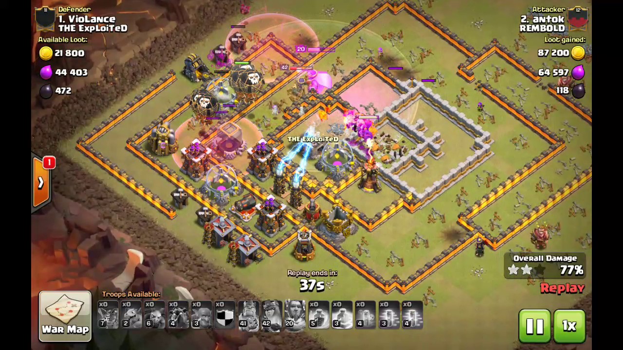 Clash on REMBOLD - Bolalon attack th 11 vs th 11 - Attack by antok