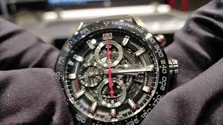 HEUER 1 Tagheuer with rubber strap