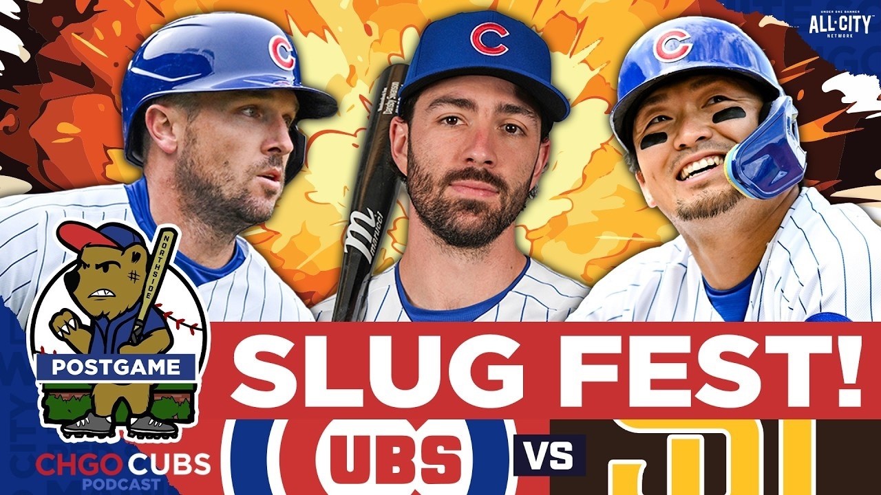 CUBS POSTGAME: Cubs Bats ERUPT! Dansby Swanson Hits TWO Home Runs to Beat Padres | CHGO Cubs