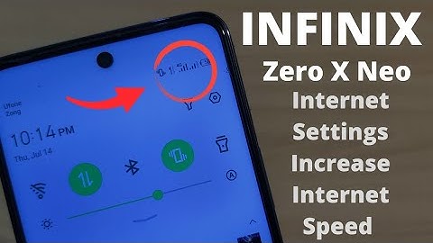 Infinix Zero X Neo Internet Settings Only Show Data Not Working Solved | Infinix Increase Data Speed