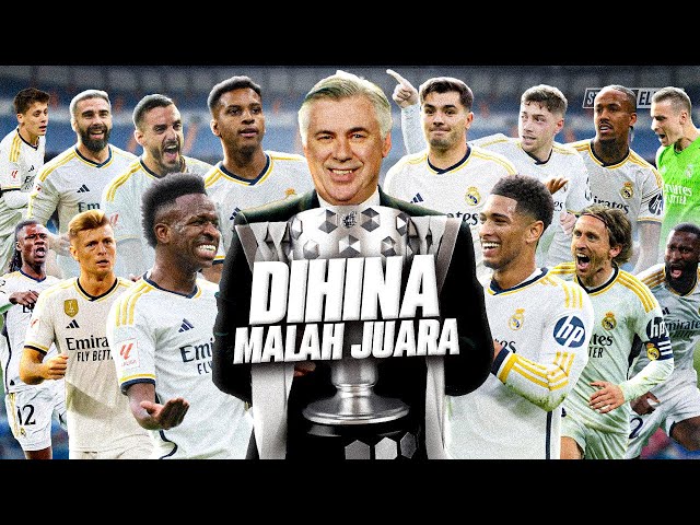 Disepelekan sampai Dihina, Real Madrid Tetap Juara La Liga class=