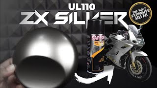 Sapporo Ultimate UL110 ZX Silver / Cat Spray Semprot Aerosol Terbaik