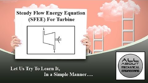 Derivation of SFEE for Steam Turbine/ Gas Turbine #thermodynamics #sfee #basicthermodynamics